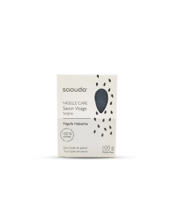 Savon Visage à la Nigelle - Huile de Nigelle Habachia - 100 gr - Saouda
