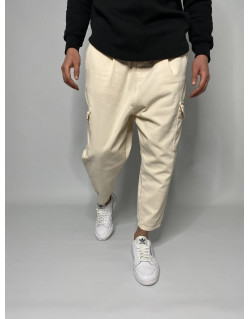 Pantalon Cargo Oversize D-One Beige - Sahabi