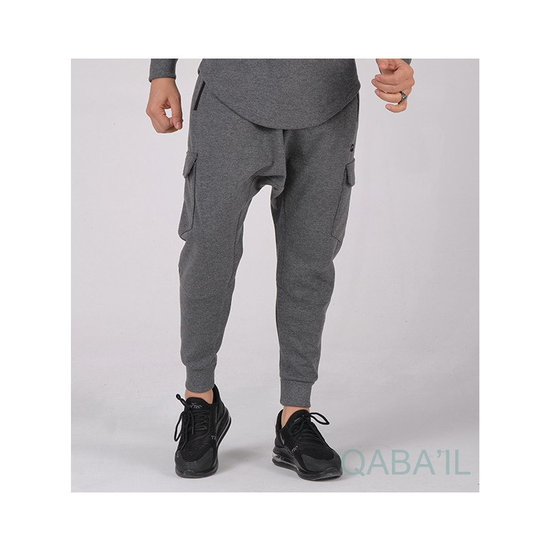 Sarouel Jogging Anthracite Qaba'il : Sniper