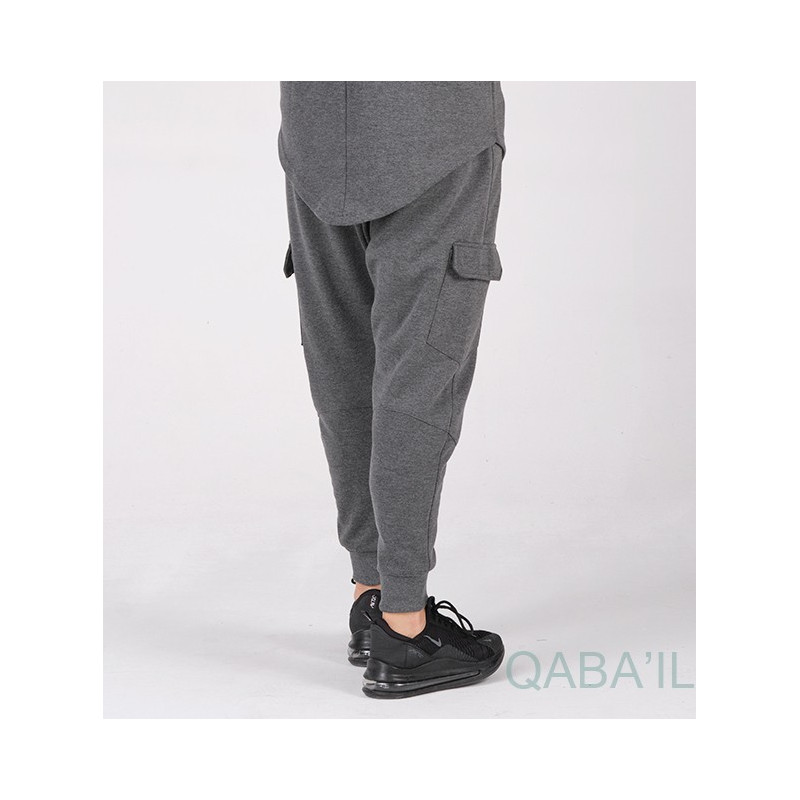 Sarouel Jogging Anthracite Qaba'il : Sniper