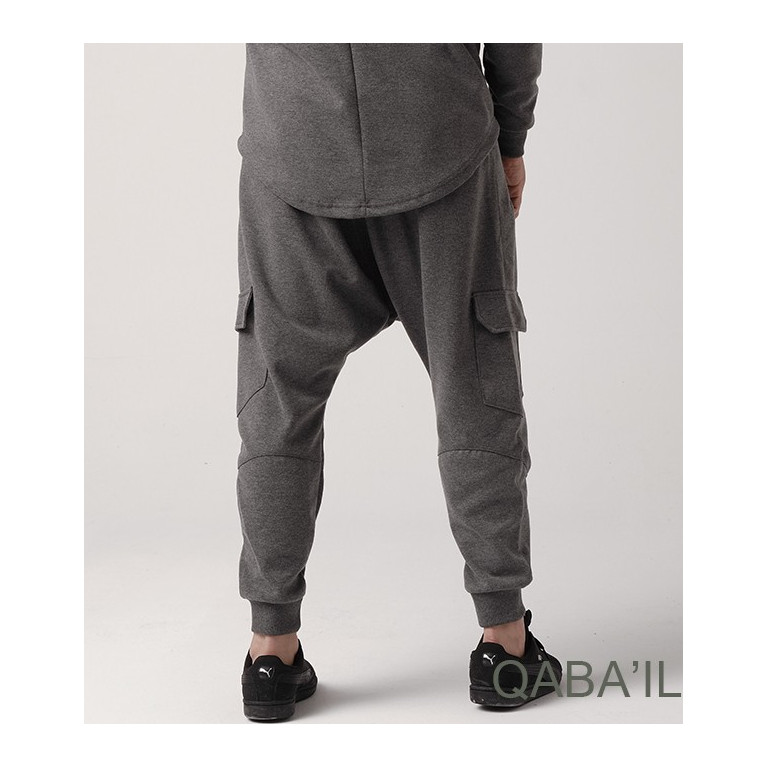 Sarouel Jogging Anthracite Qaba'il : Sniper