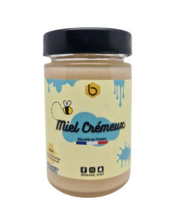Miel Crémeux - Miel 100% Naturel de France - 250 gr - Beelal
