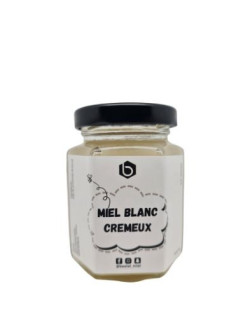 Miel Blanc Crémeux - Miel 100% Naturel de France - 140 gr - Beelal