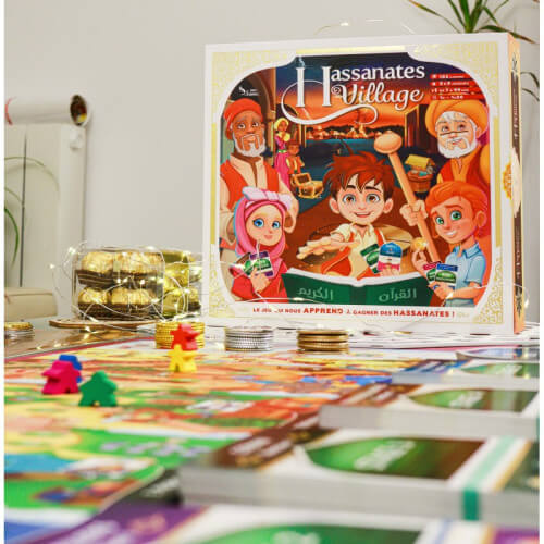 Jeu de Société Hassanates Village - 2 à 5 Joueurs - Sana Kids + 7ans