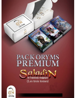 Pack Saladin Premium - 3 Tomes + Coffret Cadeau - Lyess Chacal - Oryms