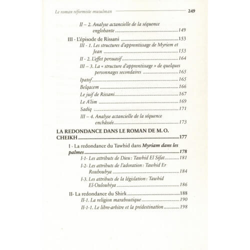 Le Roman Réformiste Musulman d'Expression Française En Algérie (1919-1939) - Nadhim Chaouche -Héritage Editions