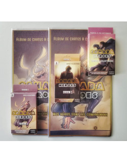 Pack Collector Complet - Cartes Sahaba Heroes Saison 1 (Partie 1 et 2) et Saison 2 - Avec son Album - Wibi Trading LLC