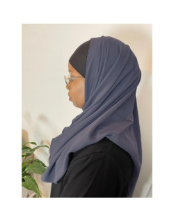 Voile Soie de Médine - Sublime - Anthracite - n°43