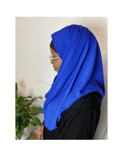 Voile Soie de Médine - Sublime - Bleu Roi - n°48