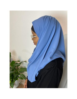 Voile Soie de Médine - Sublime - Bleu Claire - n°45