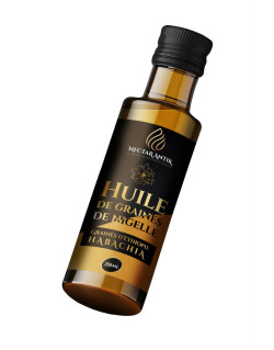 Huile de Nigelle "Habachiya" - Ethiopie - Certifiée Pressée à Froid - 250 ml - Nectar Antik