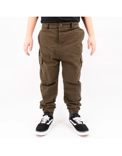 Sarouel Cargo - Pant Enfant - Kaki - DC Jeans