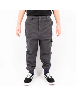 Sarouel Cargo - Pant Enfant - Anthracite - DC Jeans