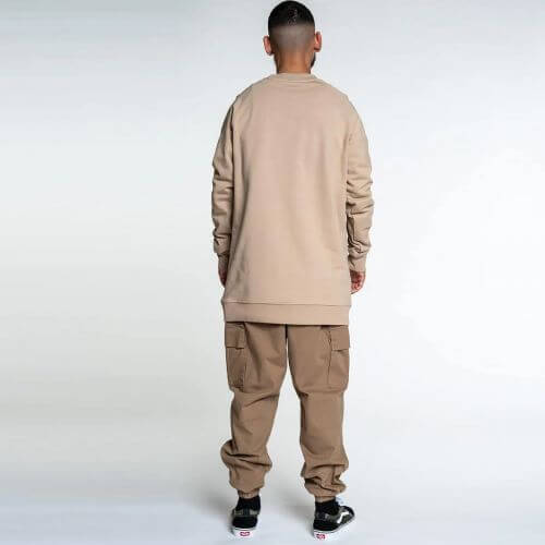 Sweat Crewneck Oversize RAG - Doeskin - Dc Jeans