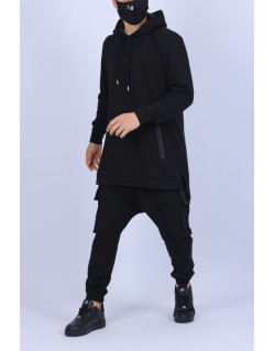 Ensemble Starter - Sweat Capuche et Saroual- Noir - N3 - Na3im - NIII - New 2022
