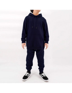 Ensemble Enfant - Hoodie Oversize Basic - Noir - DcJeans