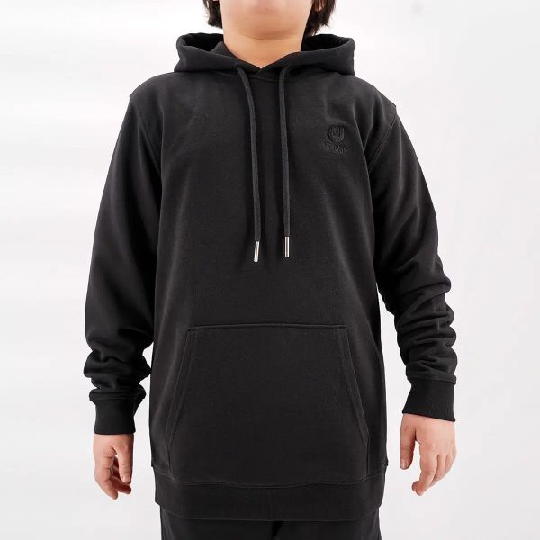 Ensemble Enfant - Hoodie Oversize Basic - Noir - DcJeans