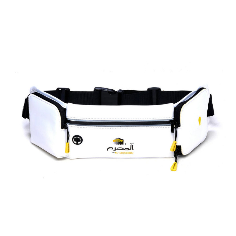 Ceinture Antivol pour Hajj et Umrah - Blanche - El-Mouhrim Ceinture Antivol pour Hajj et Umrah - Blanche - El-Mouhrim