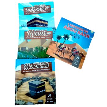 Pack Prophetes et Compagnons Pour Les 3 - 6 ans - Edition Muslim Kid
