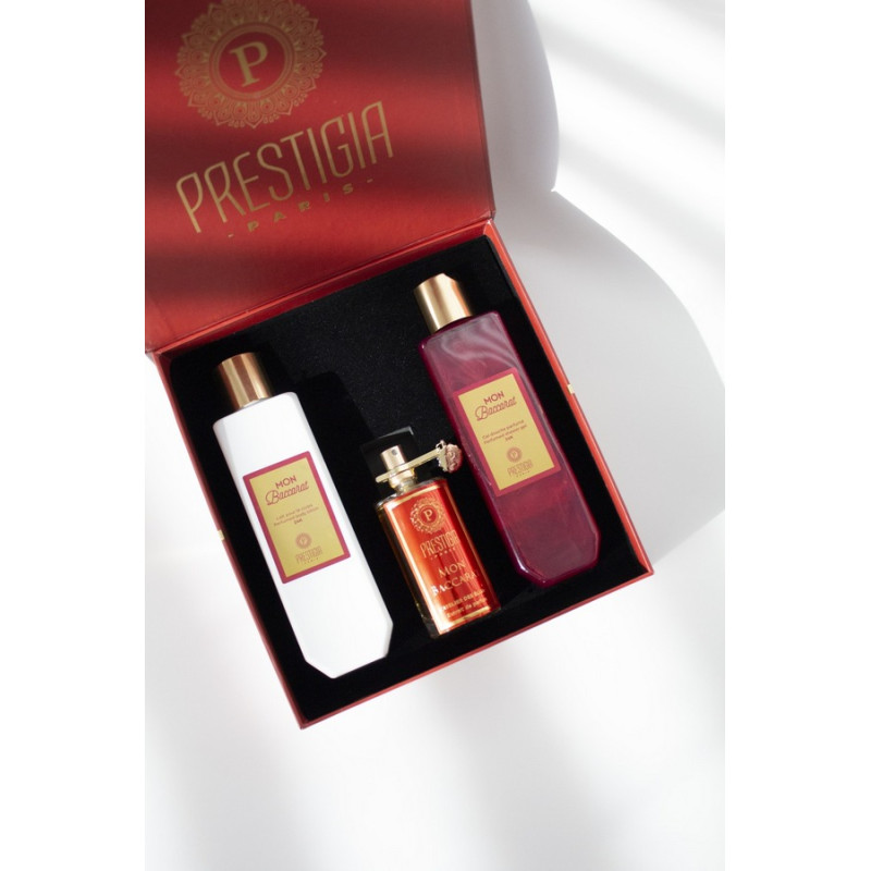 Coffret Mon Baccarat - Extraitde Parfum,Gel Douche, Lait pour le Corps - Mixte Homme - Prestigia Coffret Mon Baccarat - Extraitde Parfum,Gel Douche, Lait pour le Corps - Mixte Homme - Prestigia