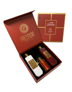 Coffret Mon Baccarat - Extraitde Parfum,Gel Douche, Lait pour le Corps - Mixte Homme - Prestigia