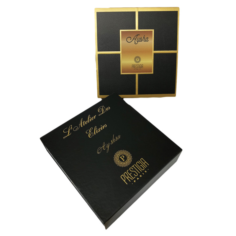 Coffret Aysha - Extraitde Parfum,Gel Douche, Lait pour le Corps - Mixte Homme et Femme - Prestigia Coffret Aysha - Extraitde Parfum,Gel Douche, Lait pour le Corps - Mixte Homme et Femme - Prestigia