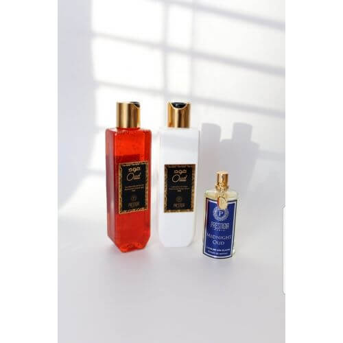 Coffret Oud Midnight - Extrait de Parfum,Gel Douche, Lait pour le Corps - Mixte Homme - Prestigia Coffret Oud Midnight - Extrait de Parfum,Gel Douche, Lait pour le Corps - Mixte Homme - Prestigia