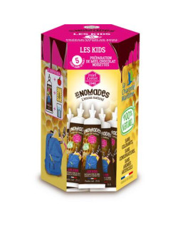 Nomades Kids Chocolat Noisettes - 5 Tubes de 25 gr - Maison Crétet