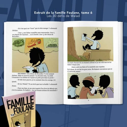 BD - Famille Foulane 4 - Des Récréations Pleines d'Histoires T4 - Edition Du Bdouin