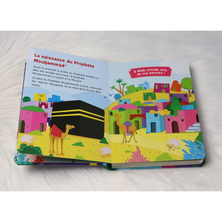 Premières Histoires de la Sîra Du Prophète Mouhammad Racontées A Mon Bébé - Le Messager d'Allah - Livre avec Pages Cartonnées -