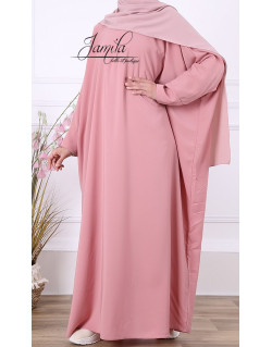 Abaya Papillon - Vert Eau - Microfibre Léger - Jamila
