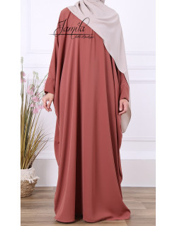 Abaya Papillon - Terra - Microfibre Léger - Jamila