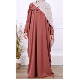 Abaya Papillon - Terra - Microfibre Léger - Jamila