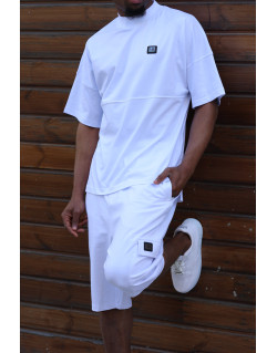 Ensemble Actual - Blanc - T-Shirt Oversize - Saroual Djazairi N3 - Na3im - NIII - New 2022