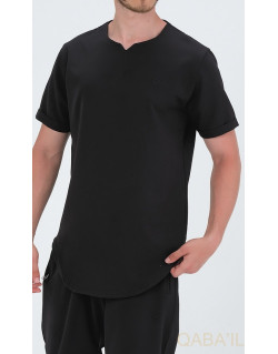 Ensemble AZUR - Sarouel et T-shirt Classe Noir : Qaba'il