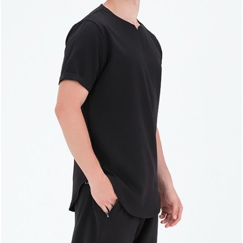 T-Shirt AZUR - Noir : Qaba'il