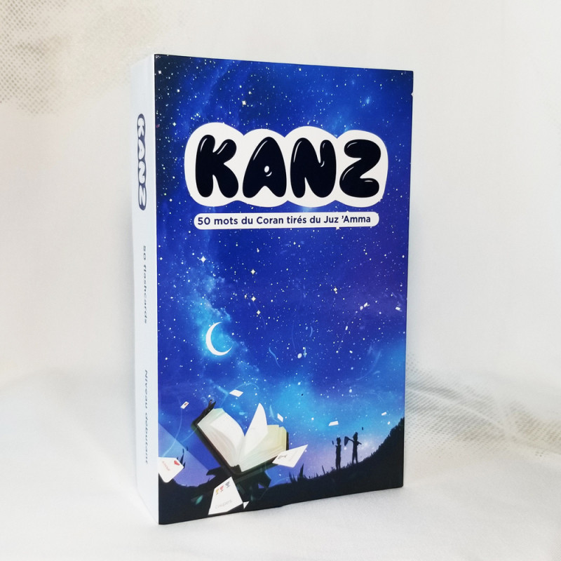 KANZ - Jeux de 50 Flashcards - Niveau Débutant - Wibi Trading LLC