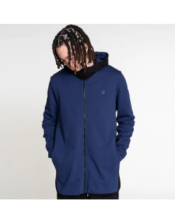 Sweat Capuche Zipper GS12 - Bleu et Noir - Dc Jeans