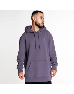 Sweat Hoodie Capuche Oversize Loose - Mauve - Dc Jeans