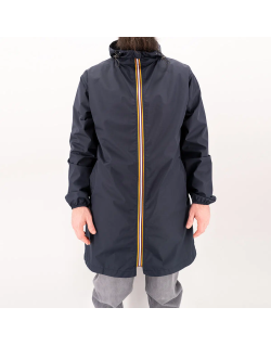 Veste Imperméable Longline - Bleu - Dc Jeans