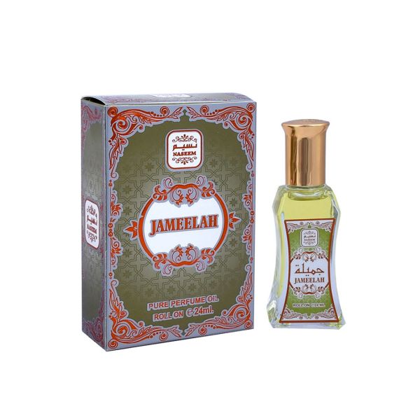 Musc Jameelah - Parfum de Dubaï : Mixte - Extrait de Parfum Sans Alcool - Naseem - 24 ml 