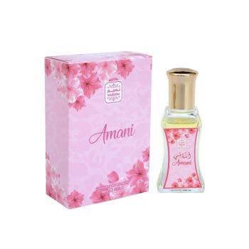 Musc Amani - Parfum de Dubaï : Mixte - Extrait de Parfum Sans Alcool - Naseem - 24 ml 