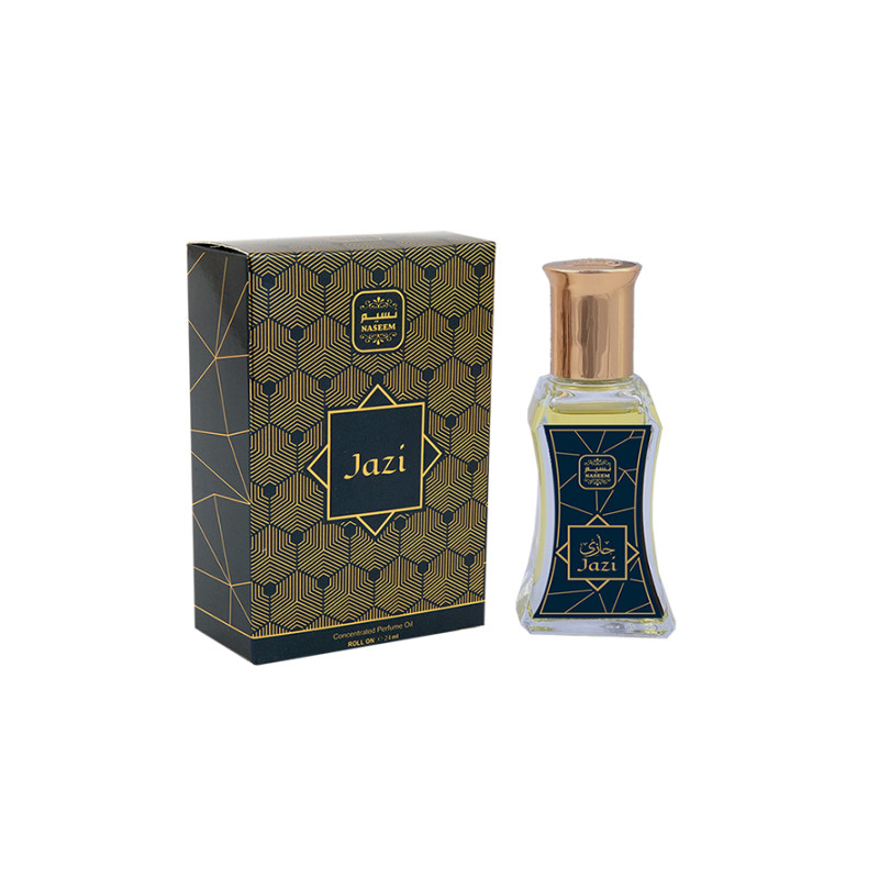 Musc Jazi - Parfum de Dubaï : Mixte - Extrait de Parfum Sans Alcool - Naseem - 24 ml Musc Jazi - Parfum de Dubaï : Mixte - Extrait de Parfum Sans Alcool - Naseem - 24 ml