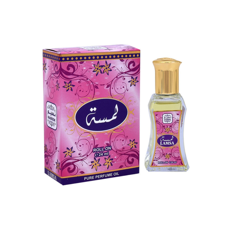 Musc Lamsa - Parfum de Dubaï : Mixte - Extrait de Parfum Sans Alcool - Naseem - 24 ml Musc Lamsa - Parfum de Dubaï : Mixte - Extrait de Parfum Sans Alcool - Naseem - 24 ml