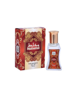 Musc Mukhallat - Parfum de Dubaï : Mixte - Extrait de Parfum Sans Alcool - Naseem - 24 ml 