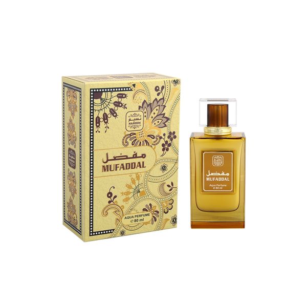 Spray Mufaddal - Parfum de Dubaï : Mixte - Aqua Parfum Sans Alcool - Naseem - 80 ml 