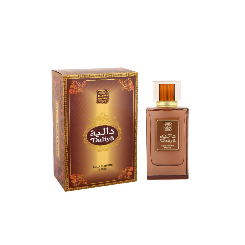 Spray Daliya - Parfum de Dubaï : Mixte - Aqua Parfum Sans Alcool - Naseem - 80 ml Spray Daliya - Parfum de Dubaï : Mixte - Aqua Parfum Sans Alcool - Naseem - 80 ml