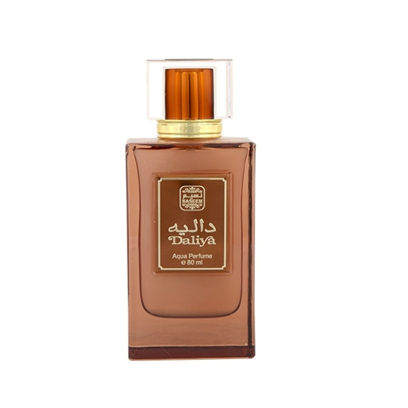 Spray Daliya - Parfum de Dubaï : Mixte - Aqua Parfum Sans Alcool - Naseem - 80 ml Spray Daliya - Parfum de Dubaï : Mixte - Aqua Parfum Sans Alcool - Naseem - 80 ml