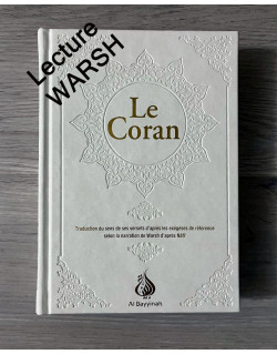 Le Coran Blanc : Traduction d'Après Les Exégèses de Référence Par Rachid Maach - Warsh - Format : 15x21,50cm - Editions Al Bayyi