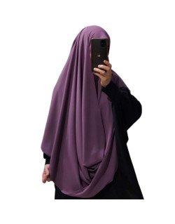 Voile Soie de Médine - Mauve - Hijab, Foulard, Châle pour Femme - Sedef